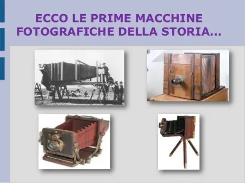 La Storia della macchina fotografica